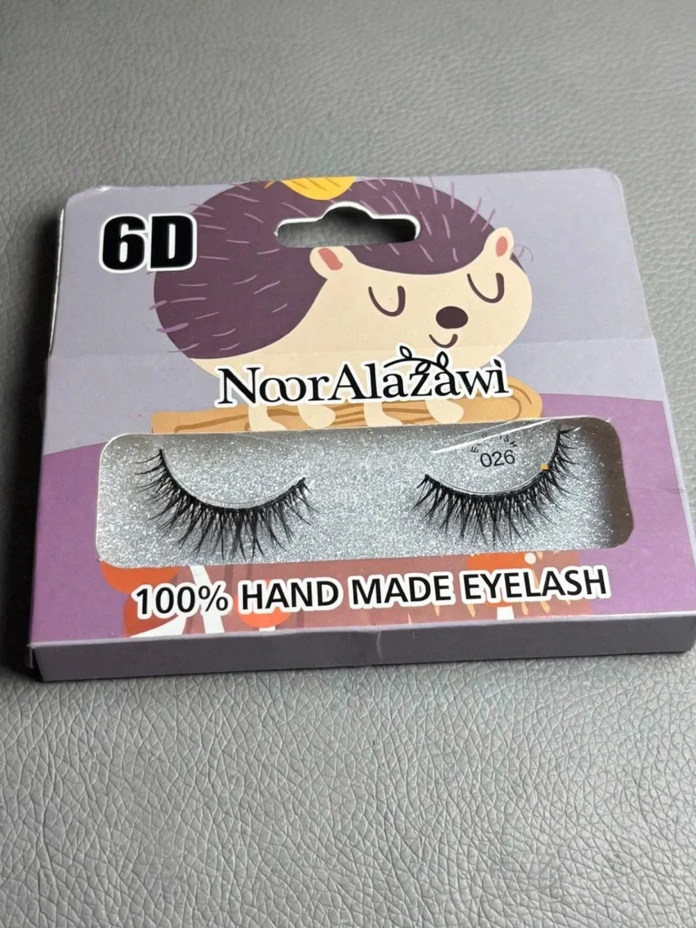 6D Hand Made False Eyelashes - Black (Style 026)